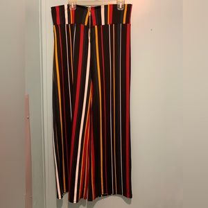 Flare Stripe Pants